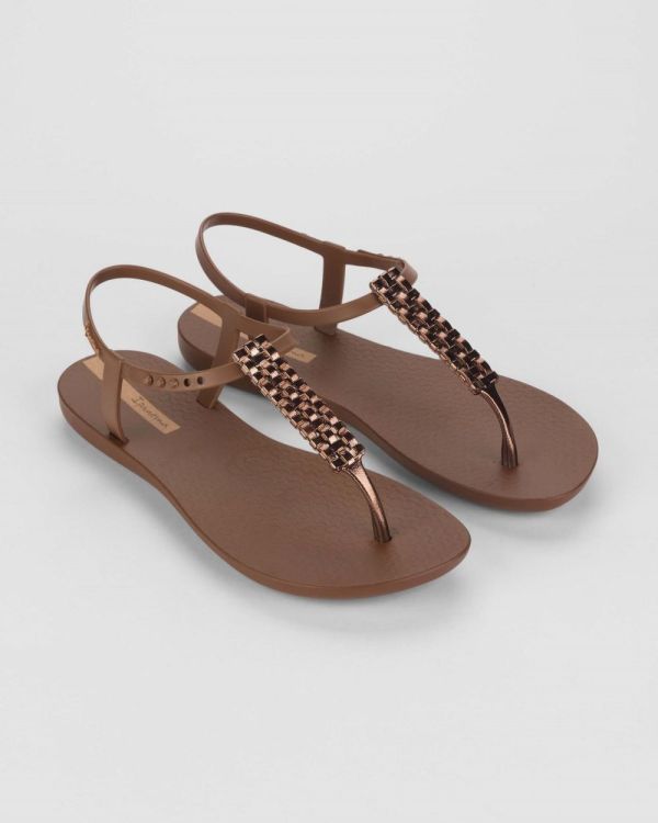 Ipanema Class Modern Craft slippers (Brown) - Panache (Koksijde)