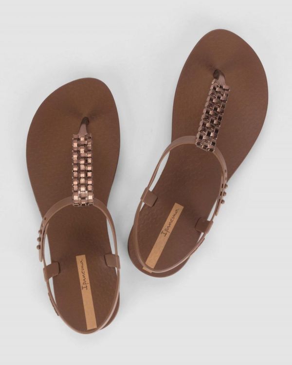 Ipanema Class Modern Craft slippers (Brown) - Panache (Koksijde)