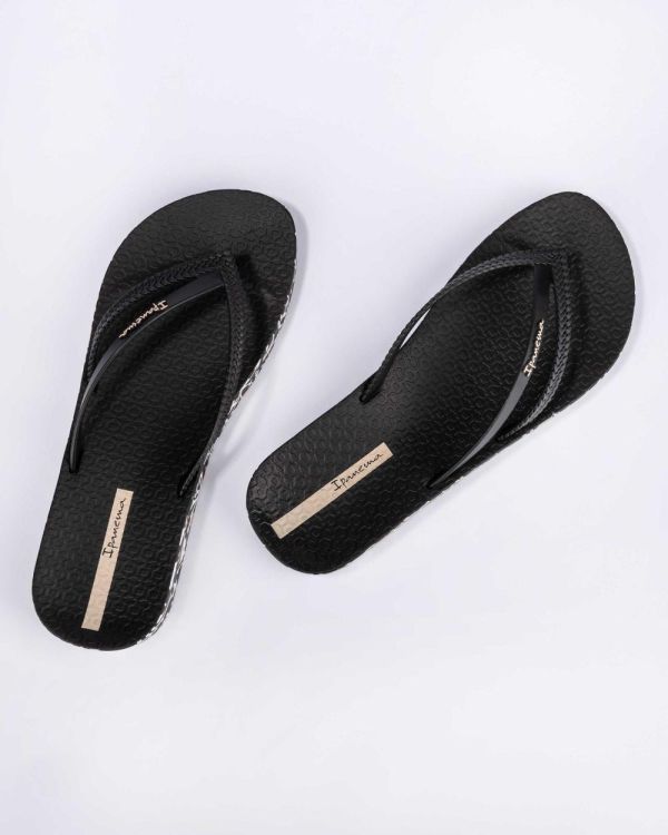 Ipanema Slipper Bossa Anatomic Soft (Black) - Panache (Koksijde)