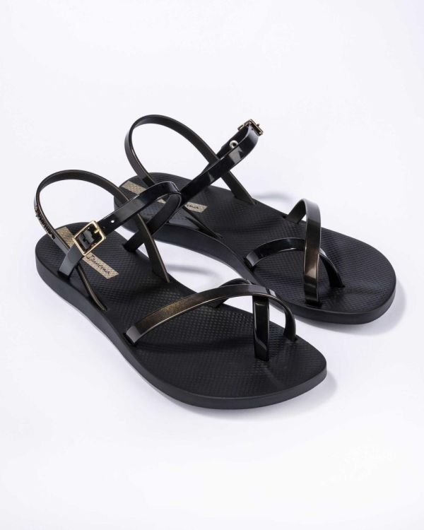 Ipanema Slipper Fashion Sandal (Black) - Panache (Koksijde)