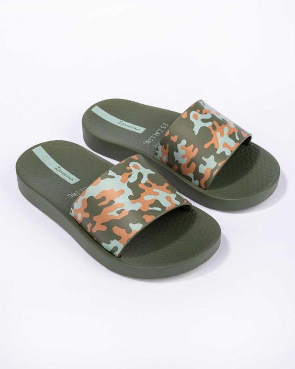 Ipanema Slipper Urban Slide Kids (Green) - Panache (Koksijde)