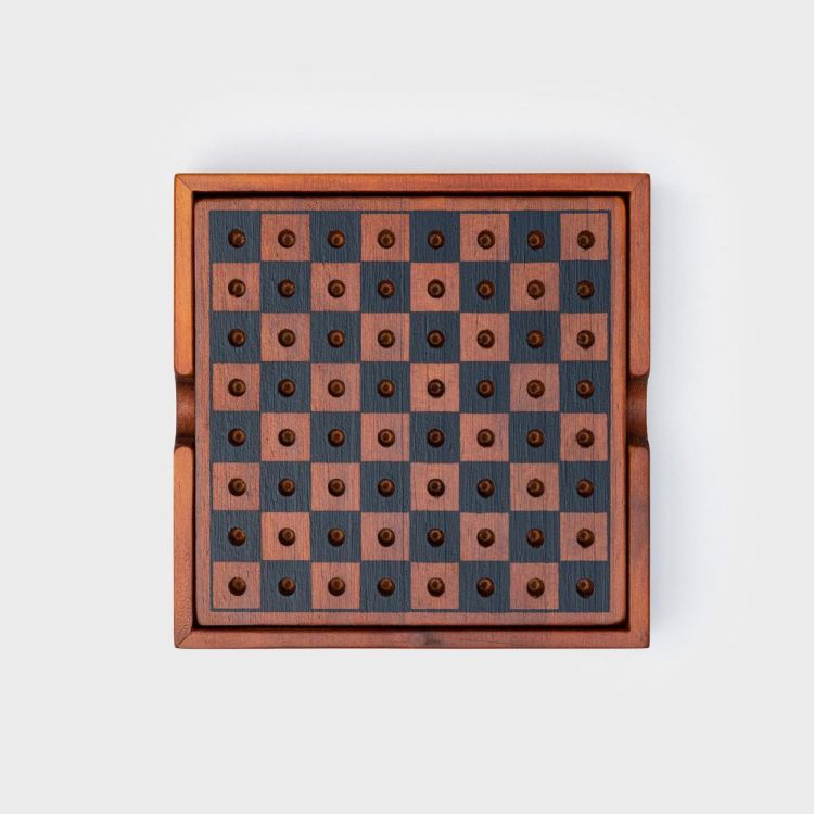 Iron & Glory Checkmate - Chess & Checkers (Wood) - Panache (Koksijde)