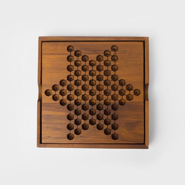 Iron & Glory Chinese Checkers (Wood) - Panache (Koksijde)