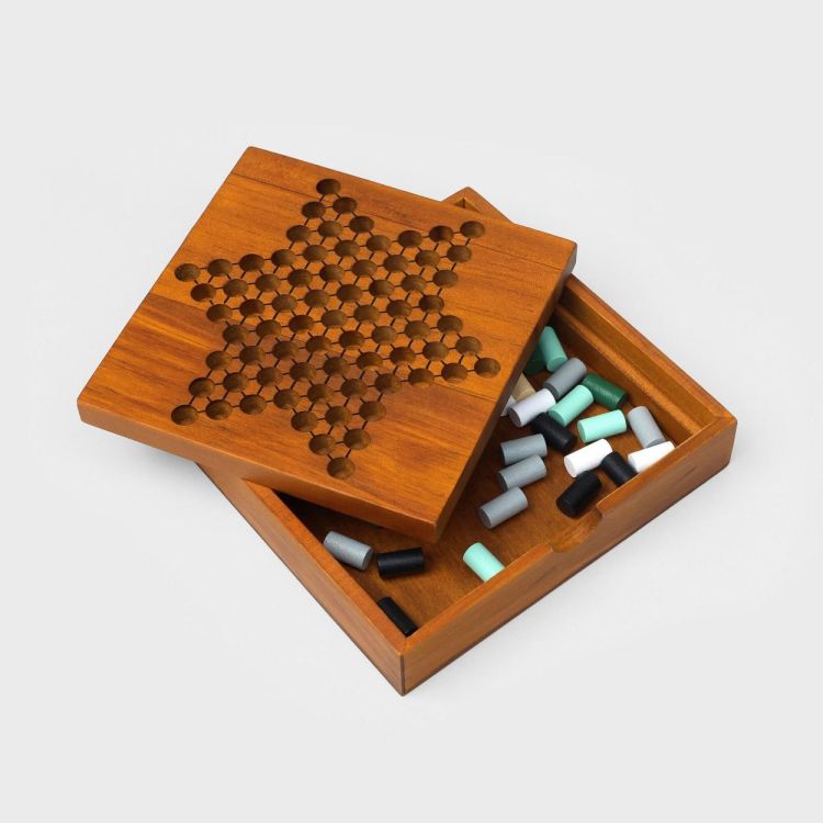 Iron & Glory Chinese Checkers (Wood) - Panache (Koksijde)
