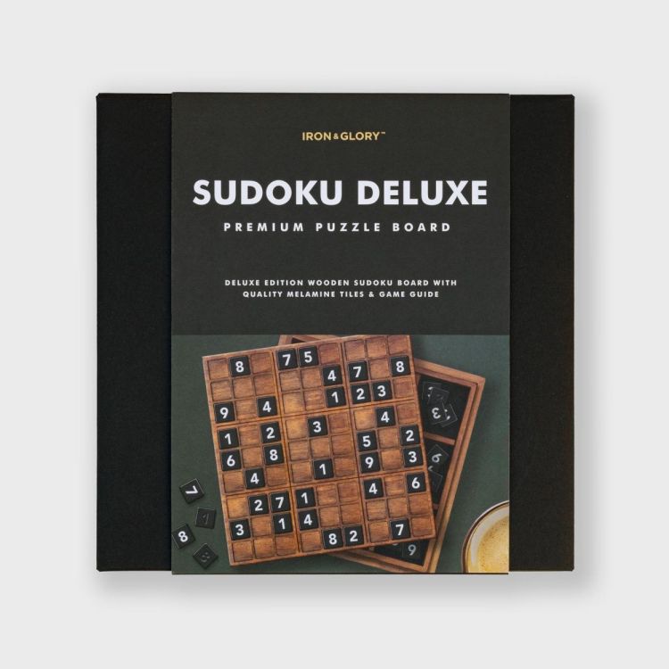 Iron & Glory Sudoku Deluxe (Wood) - Panache (Koksijde)