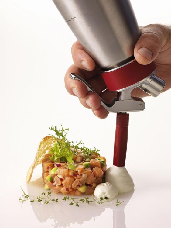 iSi iSi Gourmet Whip Plus rvs - 0.5liter (Inox) - Panache (Koksijde)