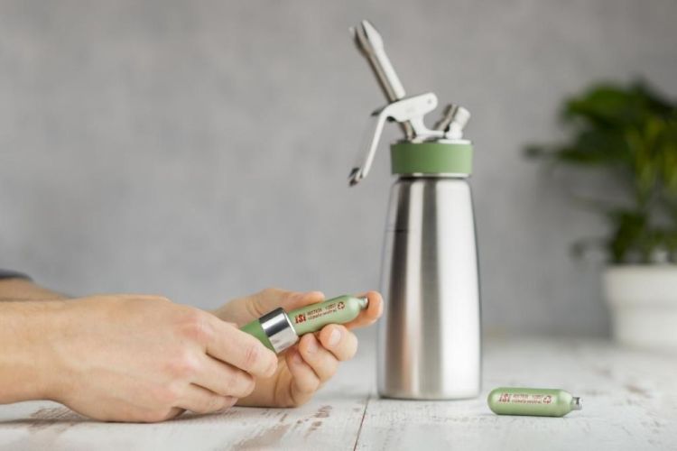 iSi iSi Slagroompatronen Eco - 10 stuks (Groen) - Panache (Koksijde)