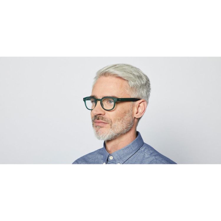 IZIPIZI Leesbril #C +3.00 (Green Crystal Soft) - Panache (Koksijde)