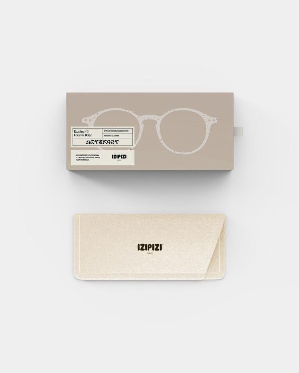 IZIPIZI Lunettes de lecture #D +1.00 (Ceramic Beige) - Panache (Koksijde)