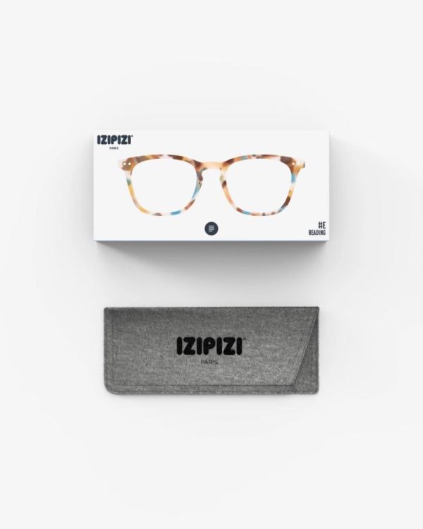 IZIPIZI Lunettes de lecture #E +1.00 (Blue Tortoise) - Panache (Koksijde)