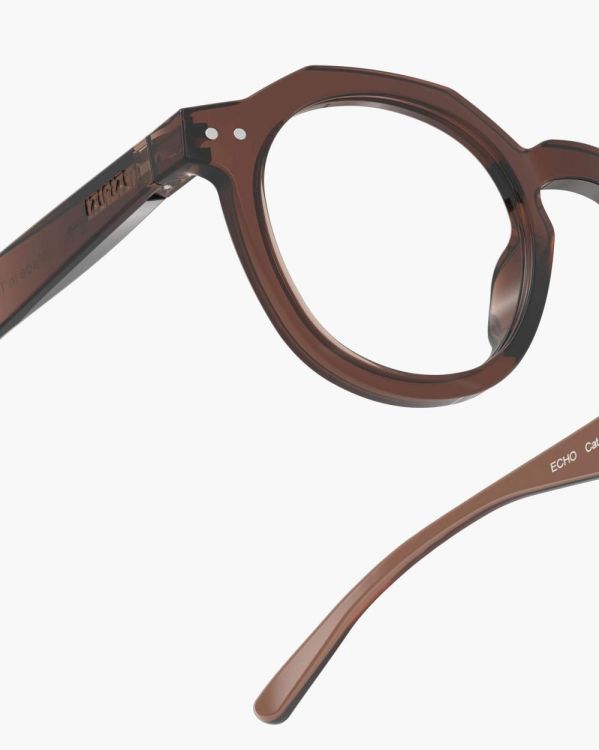 IZIPIZI Leesbril #ECHO +2.00 (Dark Expresso) - Panache (Koksijde)