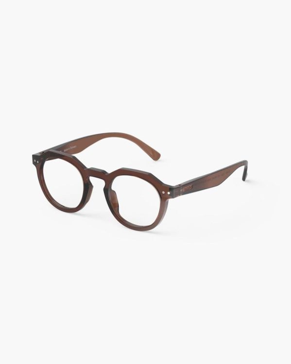IZIPIZI Leesbril #ECHO +2.50 (Dark Expresso) - Panache (Koksijde)
