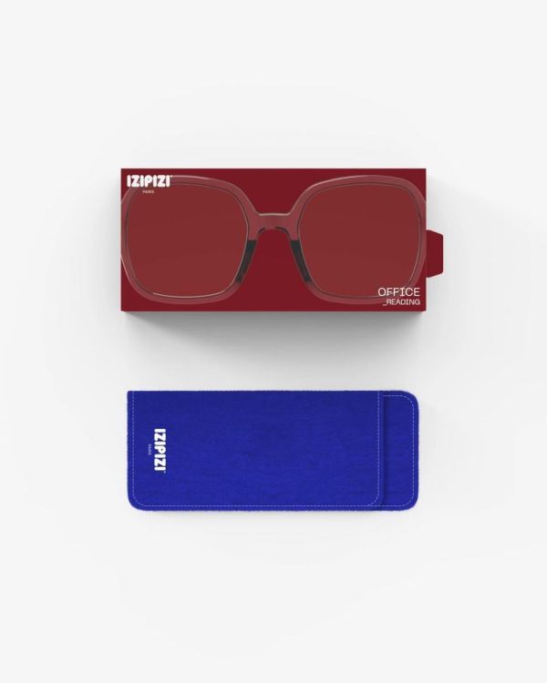 IZIPIZI Lunettes de lecture #OFFICE +2.00 (Red Tape) - Panache (Koksijde)