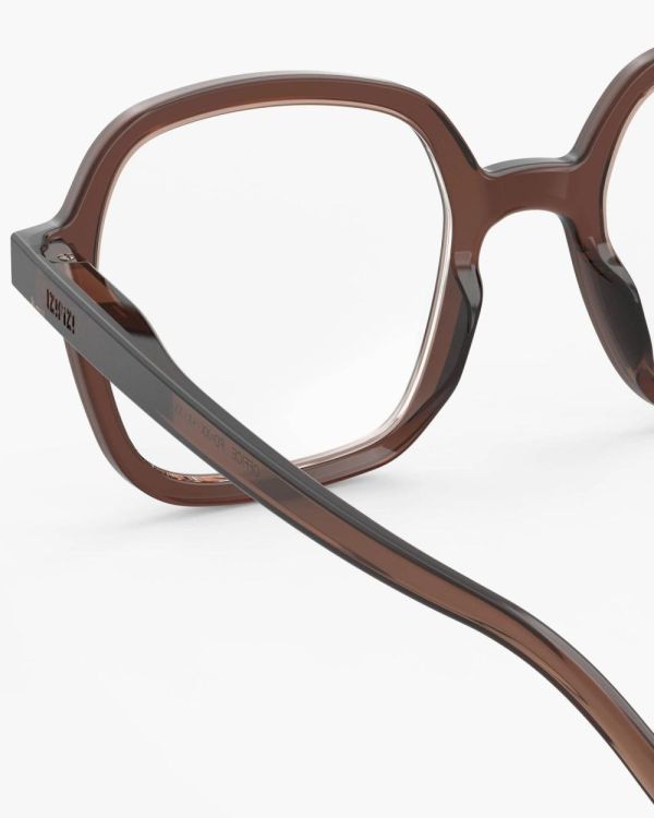 IZIPIZI Leesbril #OFFICE +2.50 (Dark Expresso) - Panache (Koksijde)