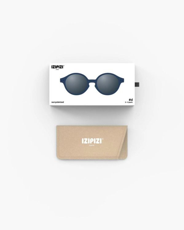 IZIPIZI SUN Lunettes solaires Baby +0.00 0-3ans (Denim Blue) - Panache (Koksijde)