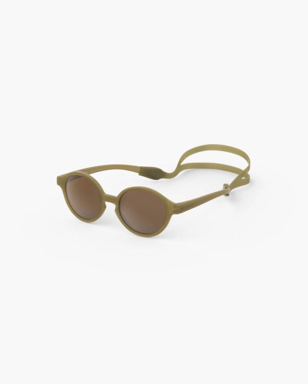 IZIPIZI SUN Lunettes solaires Baby +0.00 0-3ans (Glossy Kaki) - Panache (Koksijde)