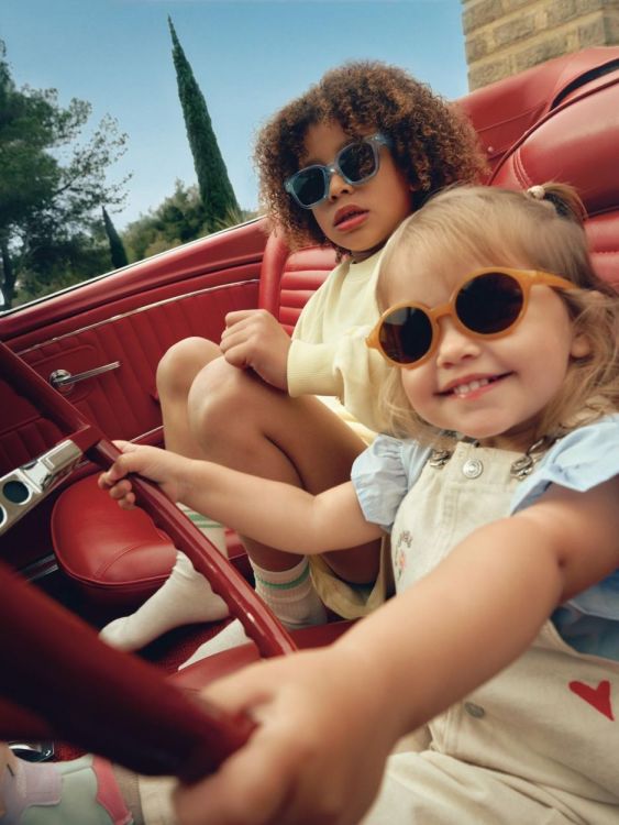 IZIPIZI SUN Lunettes solaires Baby +0.00 0-3ans (Golden Canyon) - Panache (Koksijde)