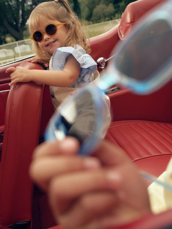 IZIPIZI SUN Lunettes solaires Baby +0.00 0-3ans (Golden Canyon) - Panache (Koksijde)