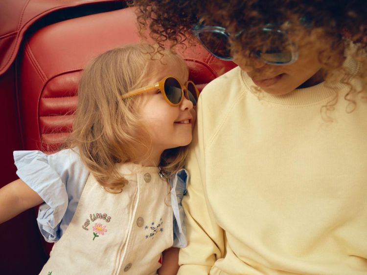 IZIPIZI SUN Lunettes solaires Baby +0.00 0-3ans (Golden Canyon) - Panache (Koksijde)