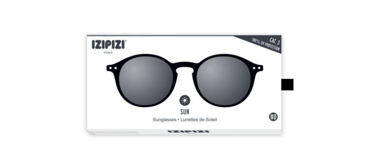 IZIPIZI SUN Zonnebril #D +2.00 (Black/Grey) - Panache (Koksijde)