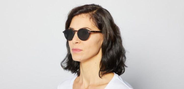 IZIPIZI SUN Zonnebril #D +2.00 (Tortoise/Grey) - Panache (Koksijde)