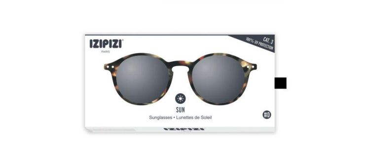 IZIPIZI SUN Zonnebril #D +2.00 (Tortoise/Grey) - Panache (Koksijde)