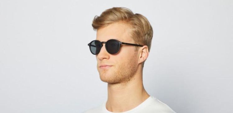 IZIPIZI SUN Lunettes de soleil #D +3.00 (Black/Grey) - Panache (Koksijde)