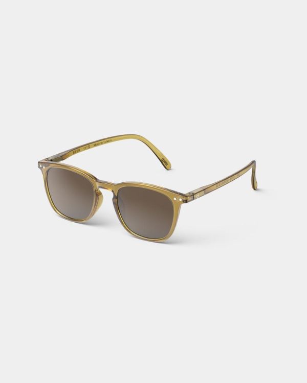 IZIPIZI SUN lunettes solaires #E +0.00 (Golden Green) - Panache (Koksijde)