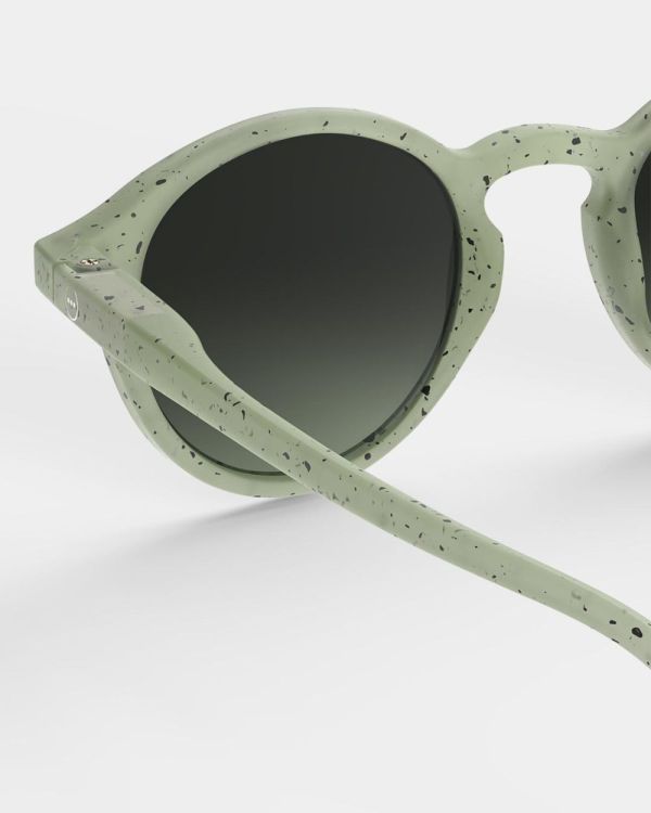 IZIPIZI Lunettes de soleil junior #D +0.00 5-10ans (Dyed Green) - Panache (Koksijde)