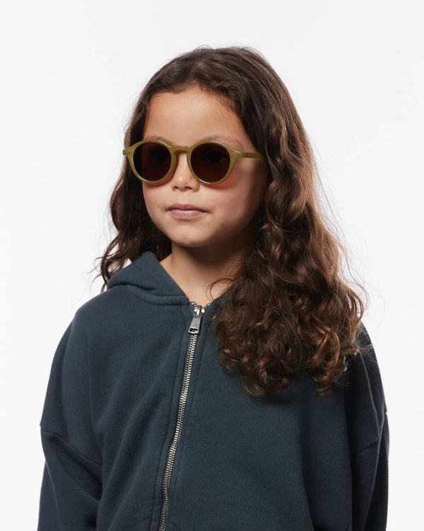 IZIPIZI Lunettes de soleil junior #D +0.00 5-7ans (Olive) - Panache (Koksijde)