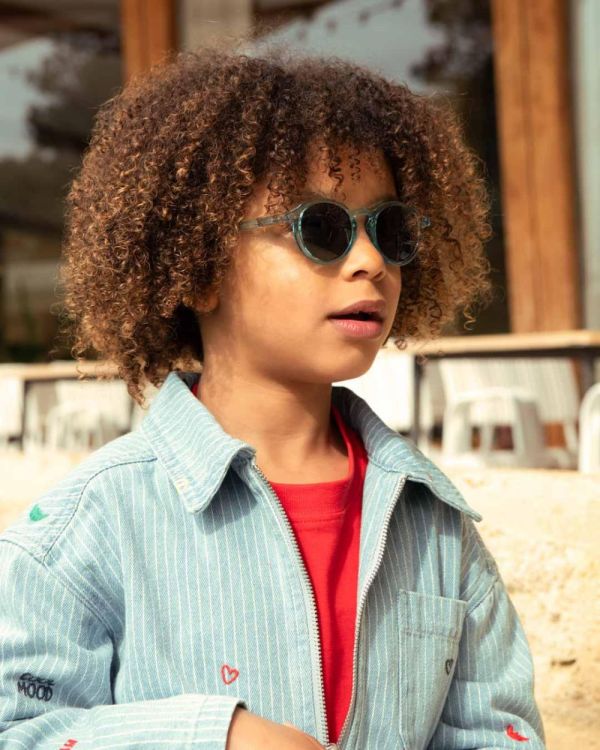 IZIPIZI Lunettes de soleil junior #D +0.00 5-7ans (Turquoise Stone) - Panache (Koksijde)