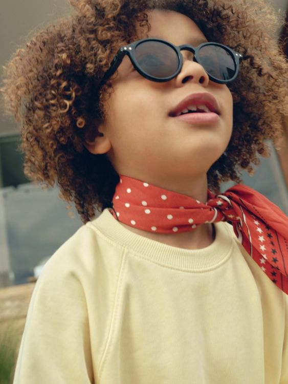 IZIPIZI Lunettes de soleil junior #D +0.00 6-11ans (Black Road) - Panache (Koksijde)