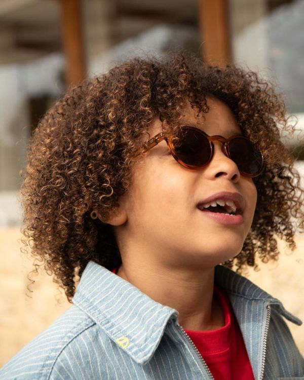 IZIPIZI Lunettes de soleil junior #D +0.00 6-11ans (Golden Canyon) - Panache (Koksijde)