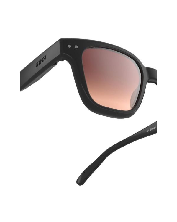 IZIPIZI Lunettes de soleil junior #ROAD +0.00 3-5ans (Black Road) - Panache (Koksijde)