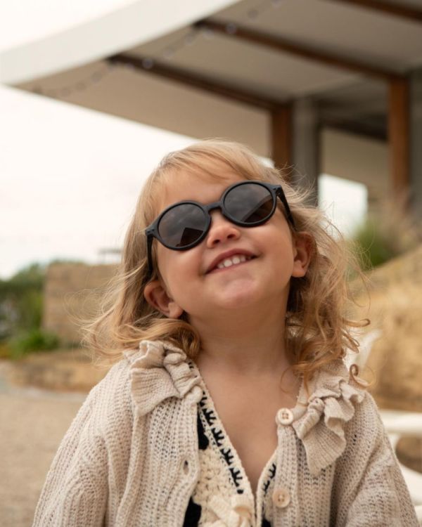 IZIPIZI SUN Lunettes solaires Kids #D +0.00 3-5ans (Black Road) - Panache (Koksijde)