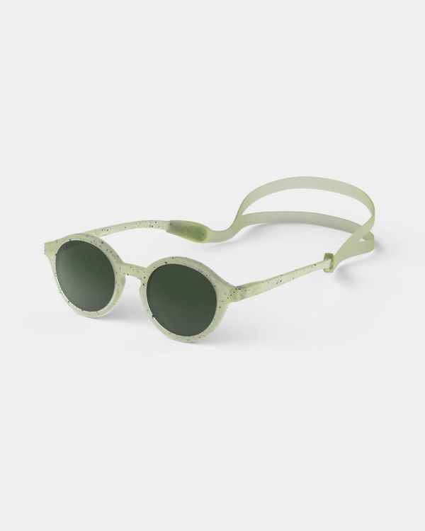 IZIPIZI SUN Lunettes solaires Kids Plus +0.00 3-5ans (Dyed Green) - Panache (Koksijde)