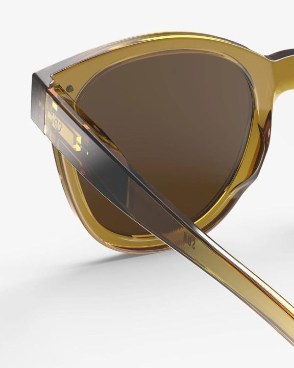 IZIPIZI SUN Zonnebril #N +0.00 (Golden Green) - Panache (Koksijde)