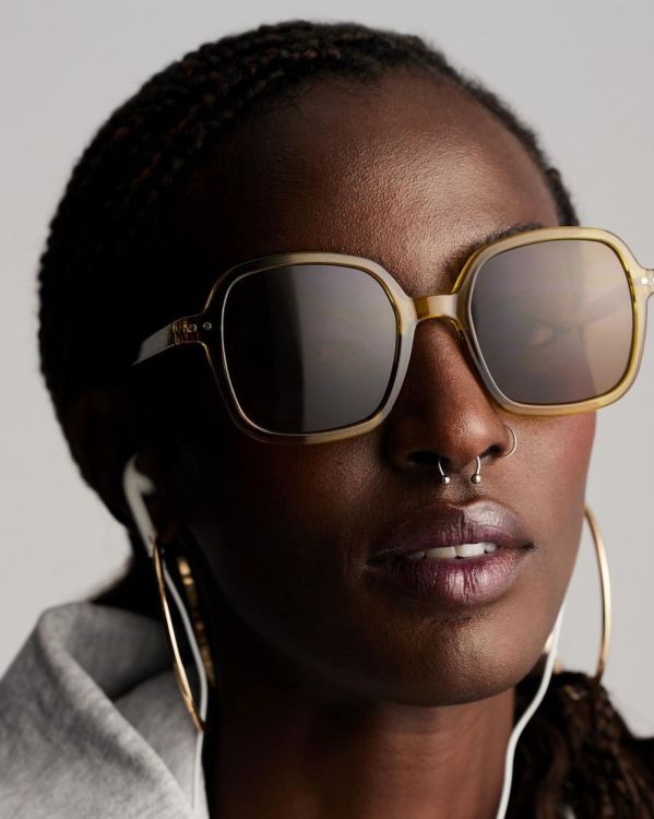 IZIPIZI SUN Zonnebril #OFFICE +0.00 (Golden Green) - Panache (Koksijde)