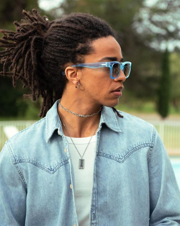 IZIPIZI SUN Lunettes de soleil #ROAD +0.00 (Turquoise Stone) - Panache (Koksijde)