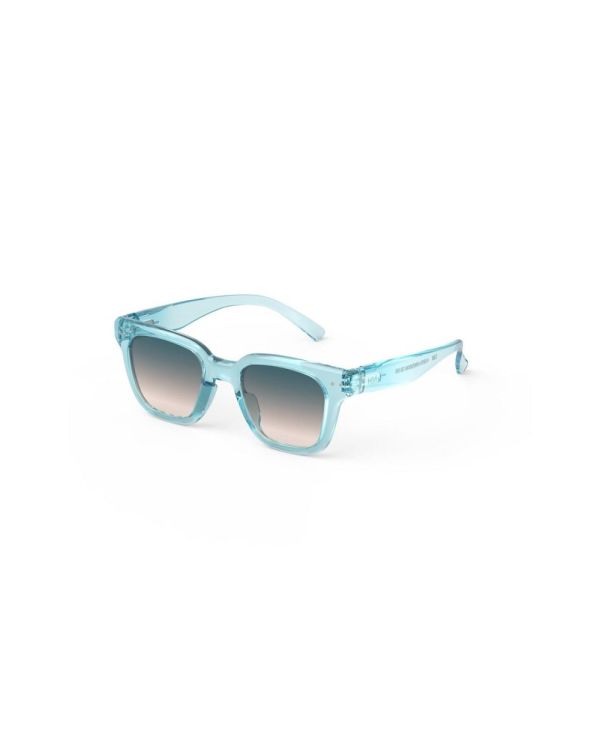 IZIPIZI SUN Lunettes de soleil #ROAD +0.00 (Turquoise Stone) - Panache (Koksijde)