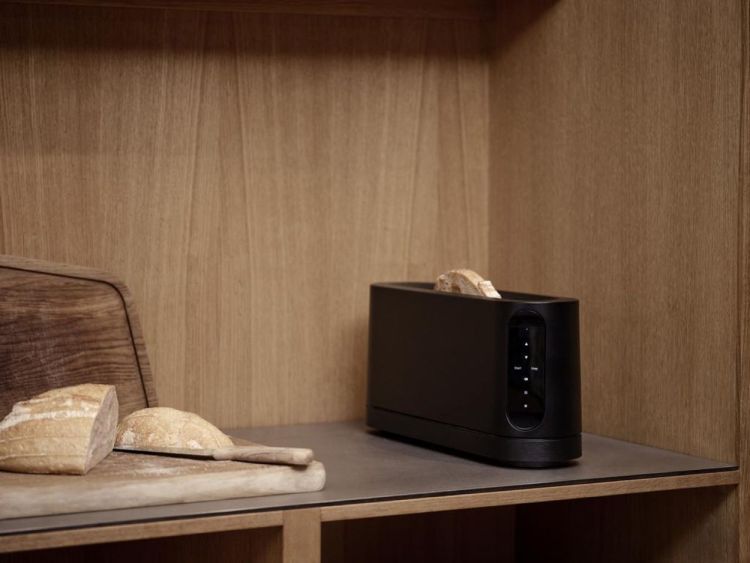 Jacob Jensen Broodrooster Long Slot Toaster 41cm (Black) - Panache (Koksijde)