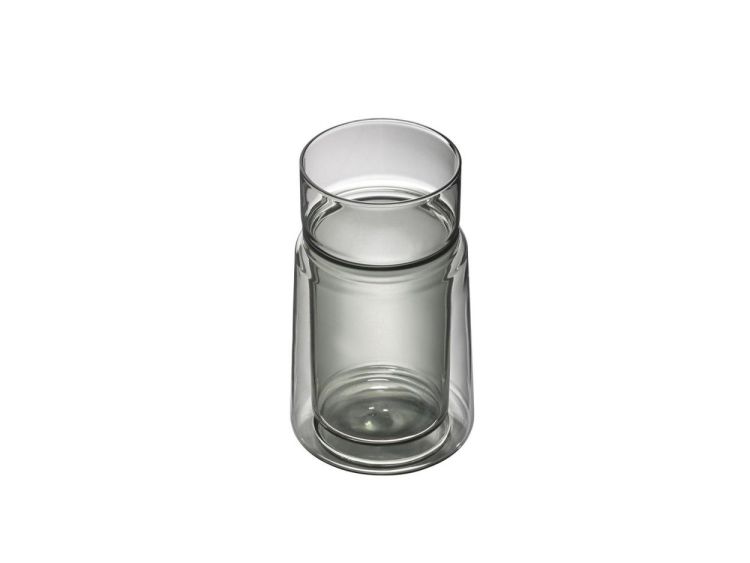 Jacob Jensen Dubbelwandig glas L 33cl (Black) - Panache (Koksijde)