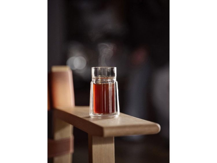 Jacob Jensen Dubbelwandig glas L 33cl (Transparant) - Panache (Koksijde)