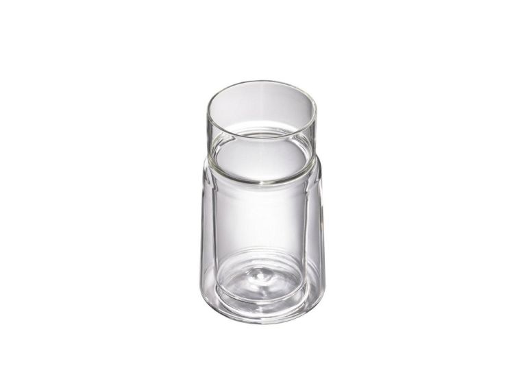 Jacob Jensen Dubbelwandig glas L 33cl (Transparant) - Panache (Koksijde)