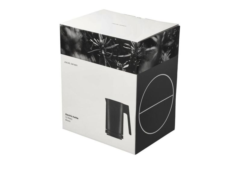 Jacob Jensen Waterkoker 1,2l (Black) - Panache (Koksijde)