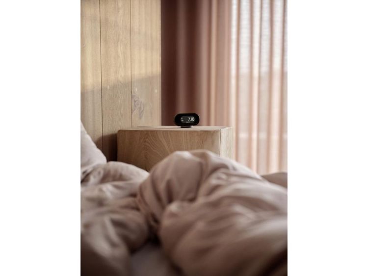 Jacob Jensen Wekker Alarm Clock (Black) - Panache (Koksijde)