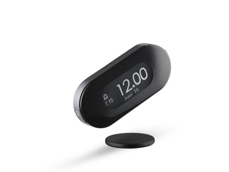 Jacob Jensen Wekker Alarm Clock (Black) - Panache (Koksijde)