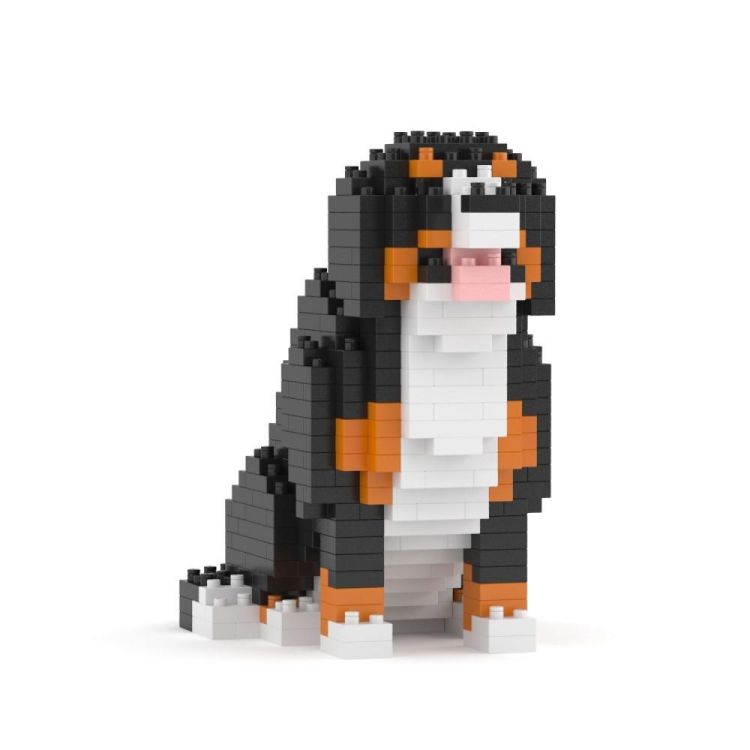 Jekca Micro-brick Mini Bernese Mountain Dog - 410 pcs (Multi) - Panache (Koksijde)