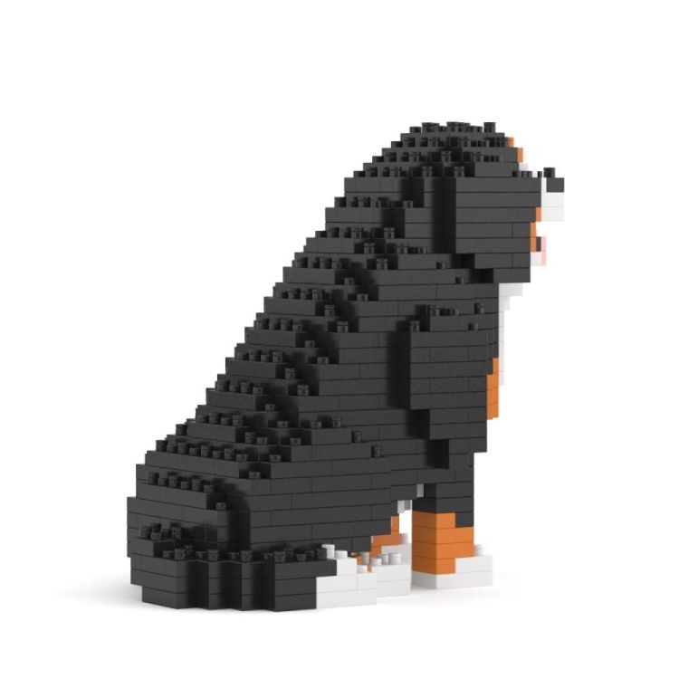 Jekca Micro-brick Mini Bernese Mountain Dog - 410 pcs (Multi) - Panache (Koksijde)