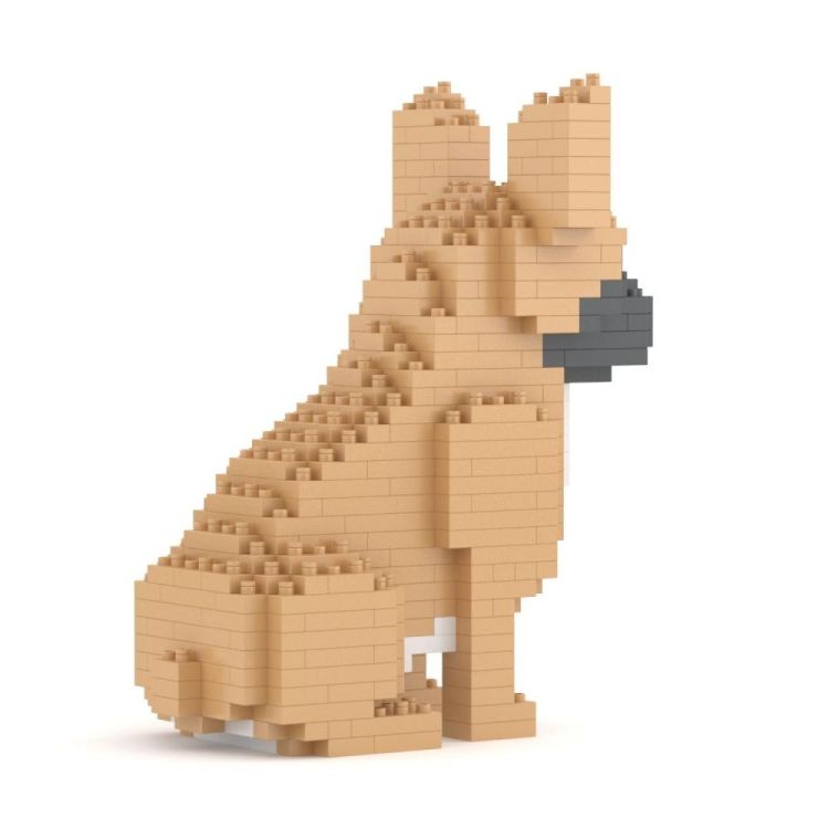 Jekca Micro-brick Mini French Bulldog - 420 pcs (Beige) - Panache (Koksijde)